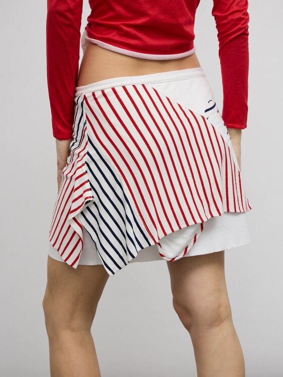 Michiko Koshino Deconstructed Mini Skirt 