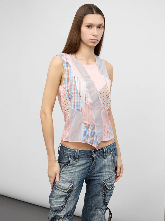 Cultura Patchwork Top 