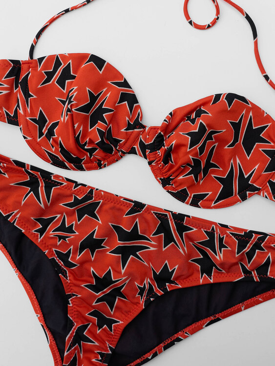 Miu Miu Graphic Print Bikini 