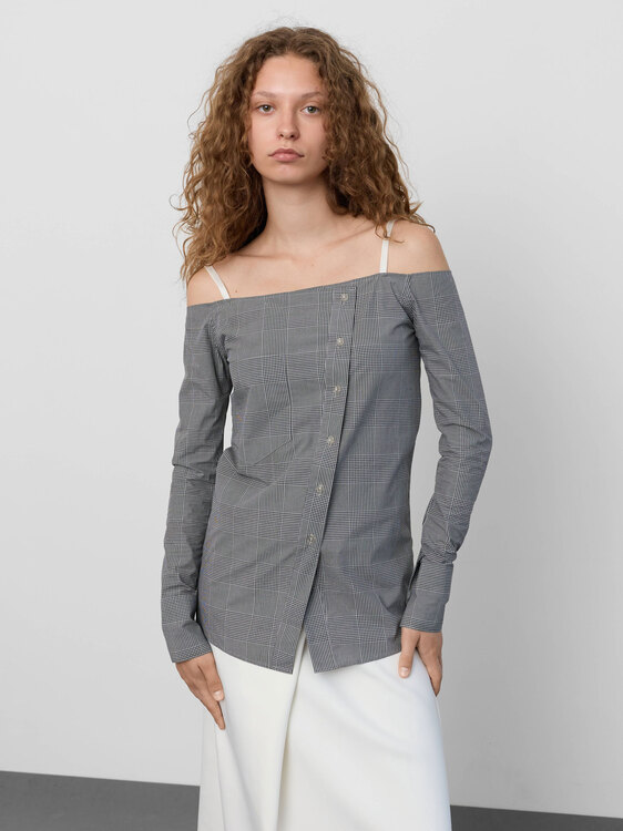 Ann-Sofie Back Off-Shoulder Shirt 
