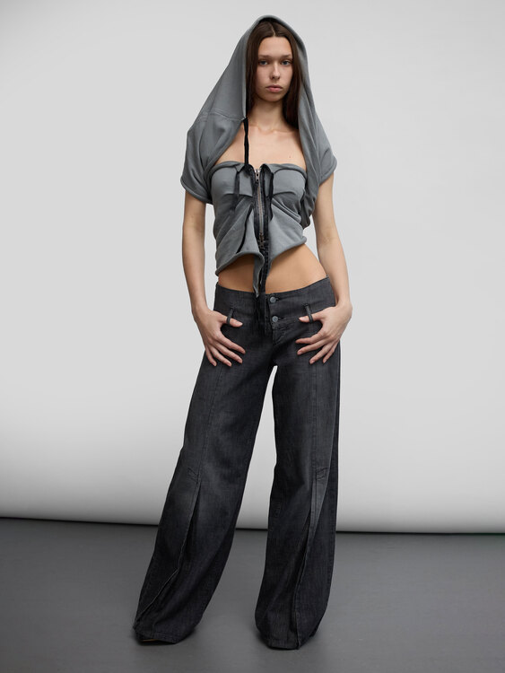 Liebeskind Gray Shawl 