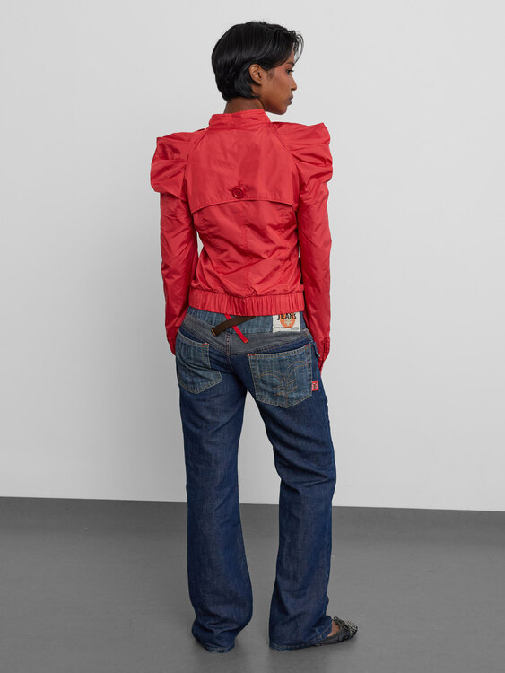 Miss Sixty Red Nylon Jacket 