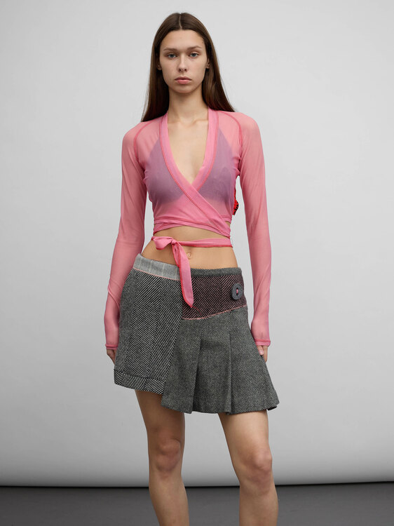 XULY.Bët Mesh Cardigan 