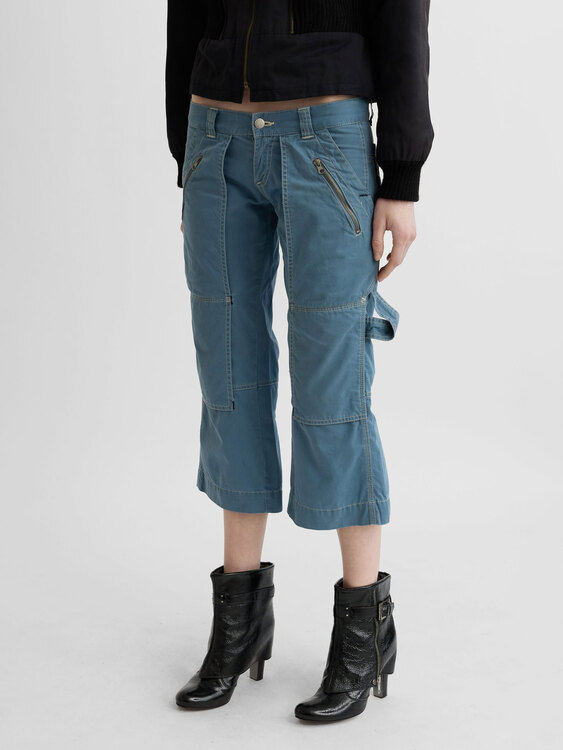 Miss Sixty Cargo Capri Pants 