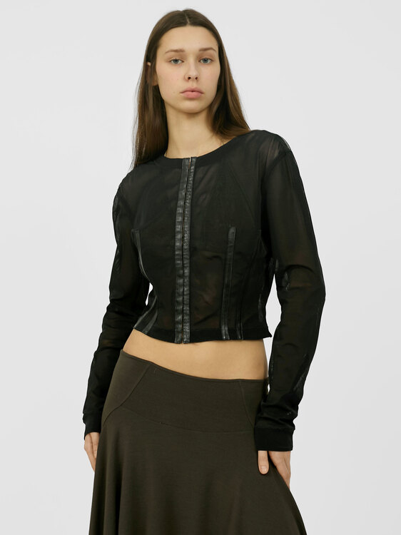 Plein Sud Mesh Blazer 