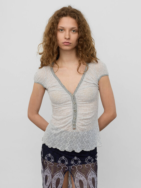 Miss Sixty Glittery Blouse 