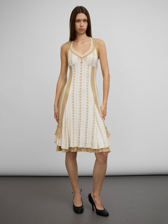 Mesh Midi Dress 
