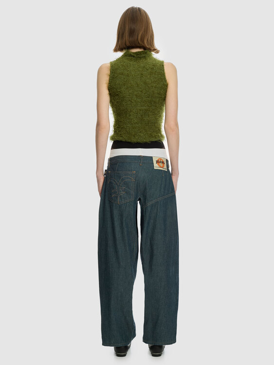 Michiko Koshino Deconstructed Jeans 