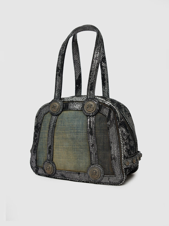 Galliano Leather Handbag 