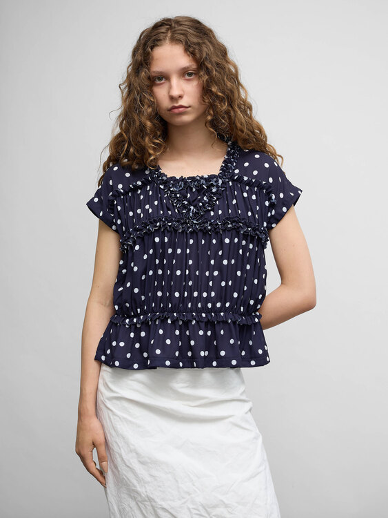 Comme des Garçons Gathered Top 