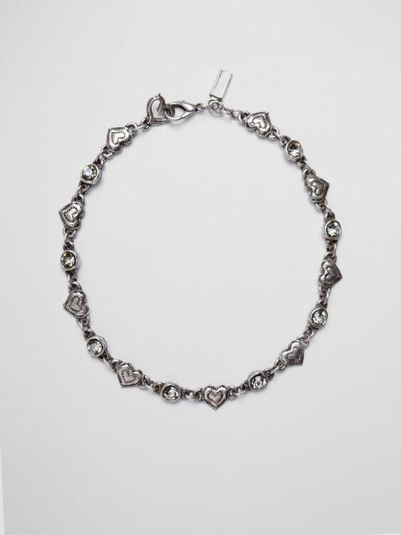 Metal Choker Necklace 