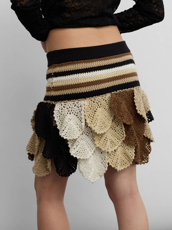 Just Cavalli Knitted Skirt 