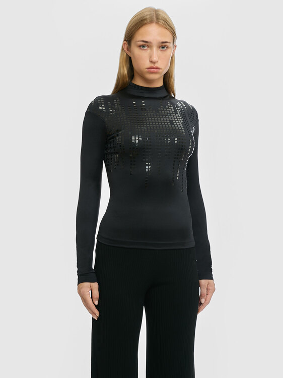 Plein Sud Turtleneck Top 