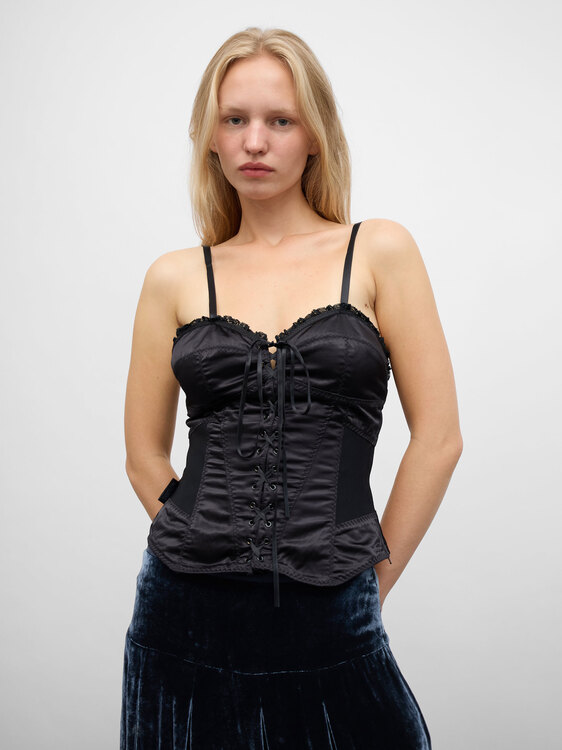 Moschino Satin Corset 