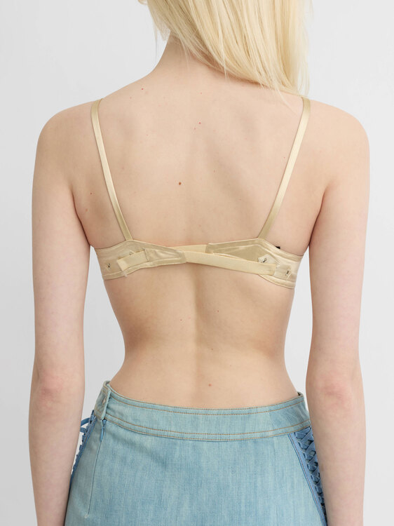 Faycal Amor Satin Bra 