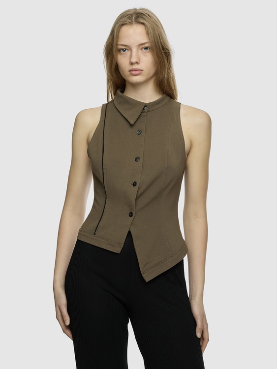 Sarah Pacini Asymmetric Top 