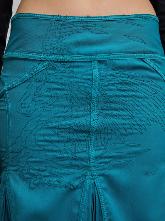 Nolita Pleated Midi Skirt 