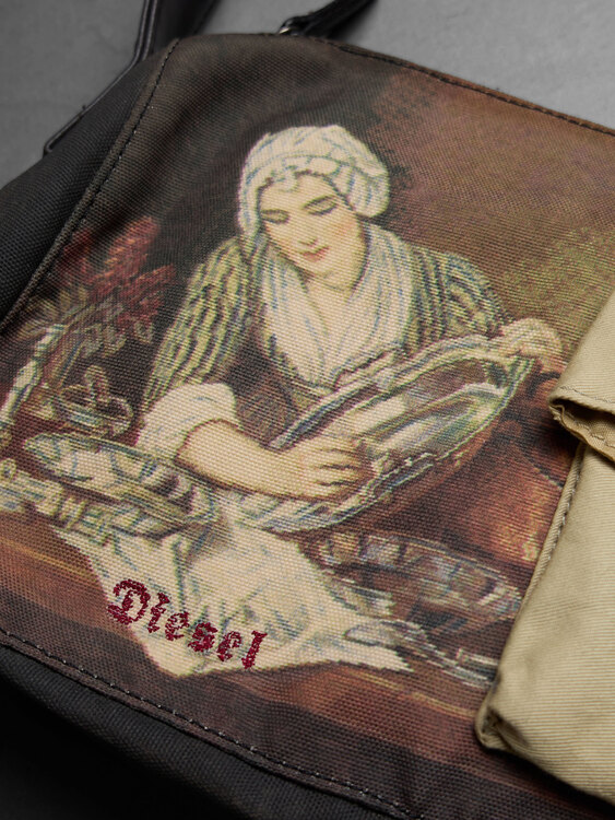 Diesel Canvas Handbag 