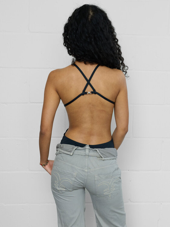 Extē Black Bodysuit 