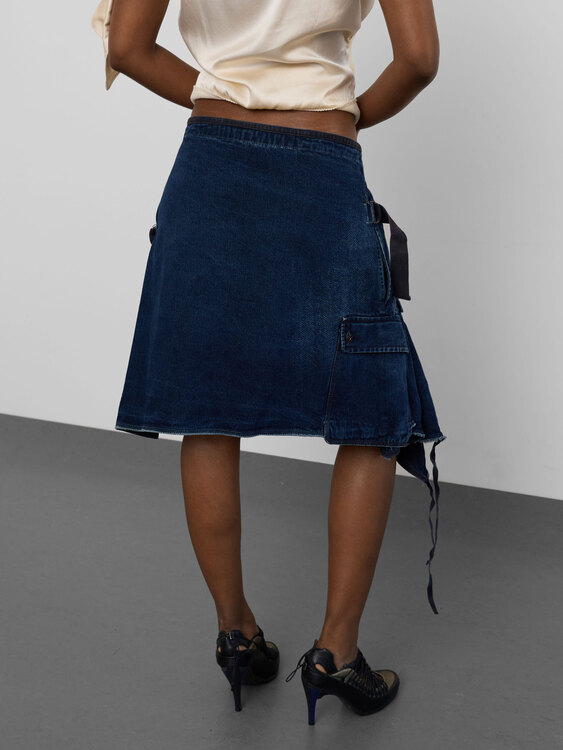 Girbaud Asymmetrical Skirt 