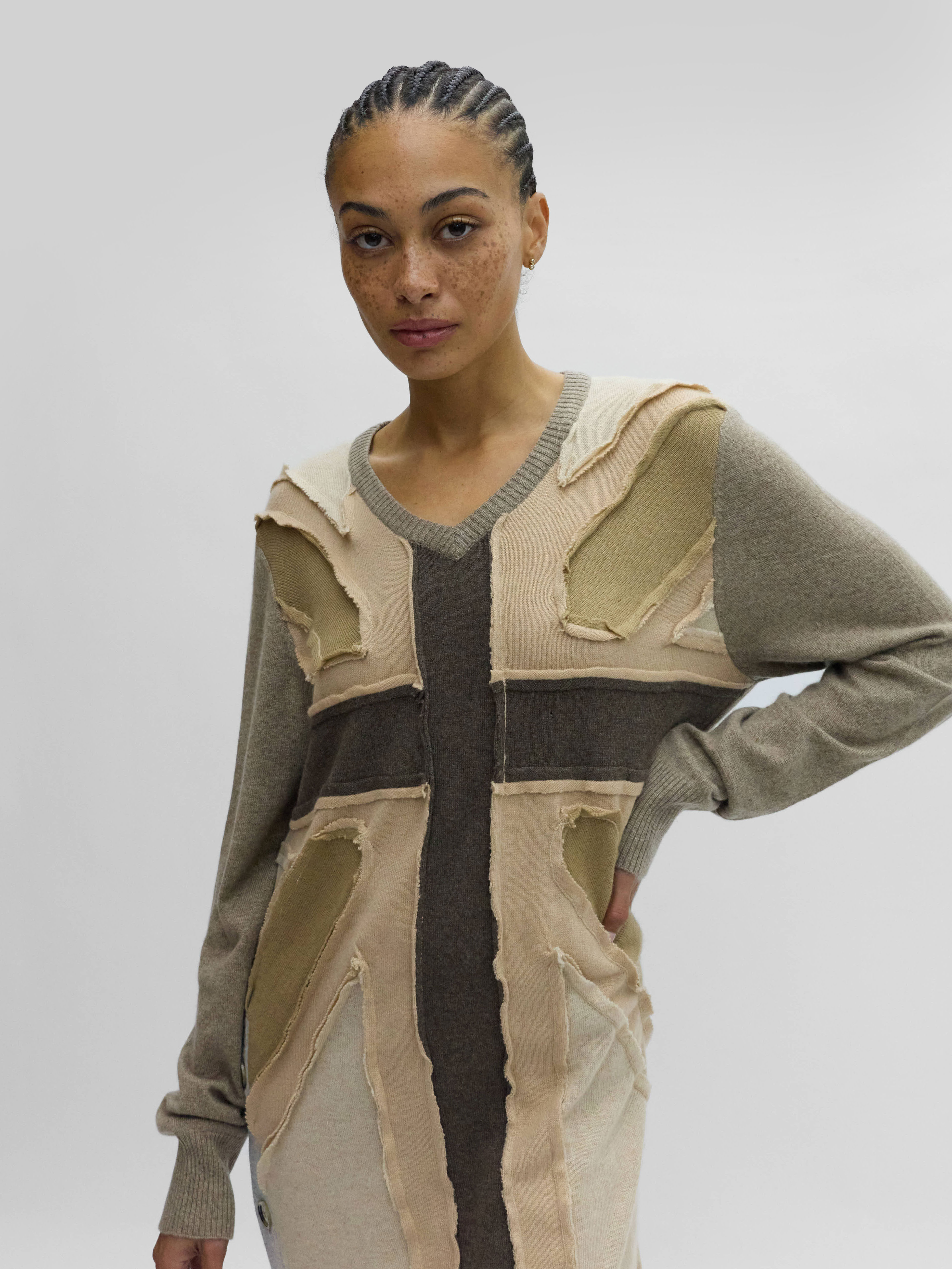 Fake London Knitted Cashmere Dress 