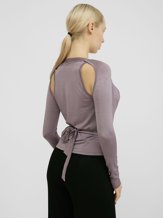 Martine Sitbon Lavender Cardigan 