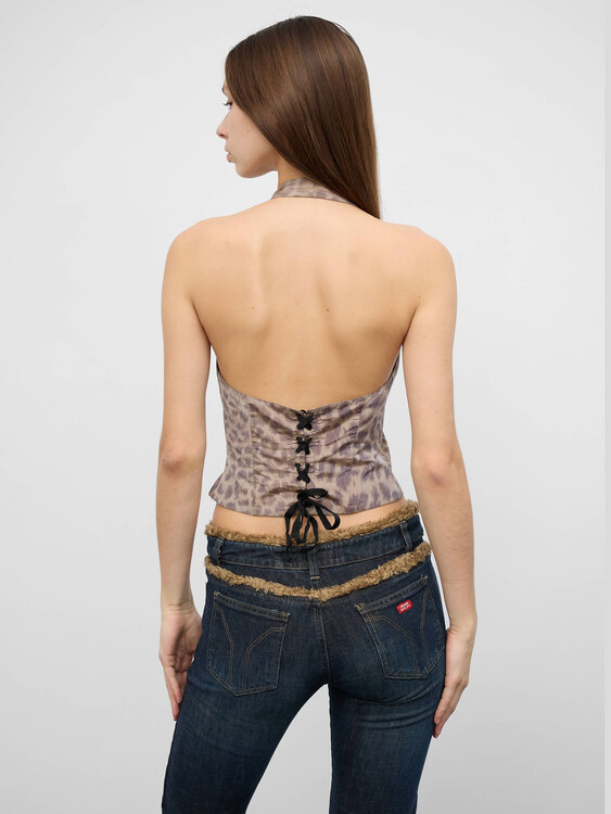 Lolita Lempicka Leopard Print Vest 