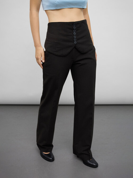 Cop Copine Corset Belt Trousers 