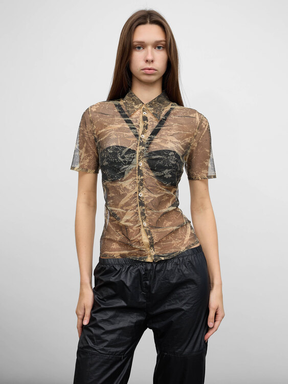 Jean Colonna Mesh Shirt 