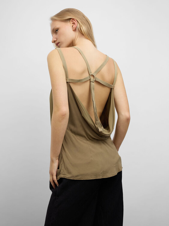 Diesel Khaki Halter Top 