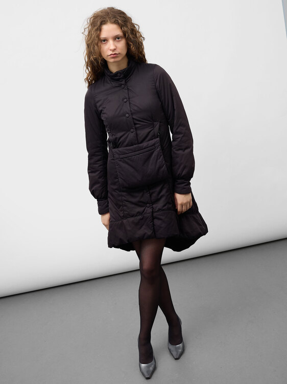 Cop Copine Black Parka Jacket 