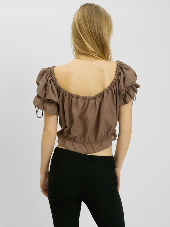 Michiko Koshino Milkmaid Blouse 