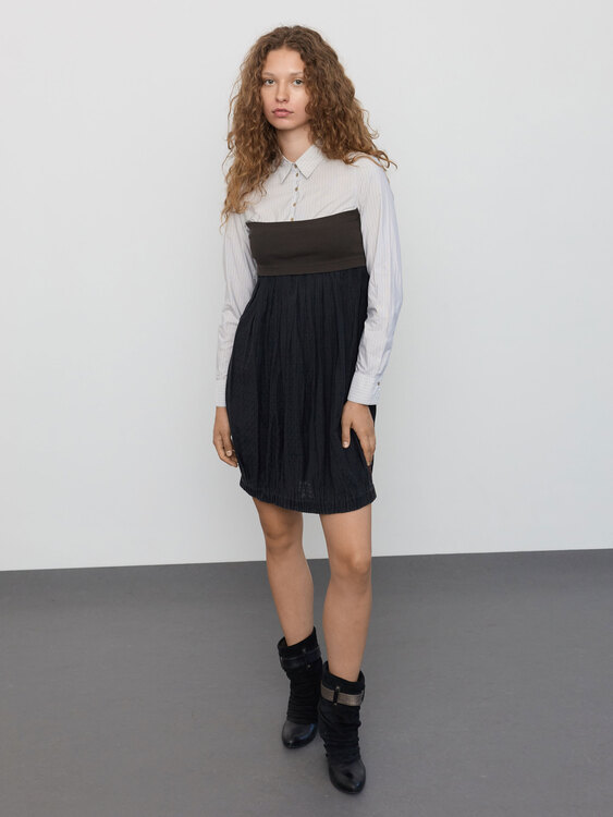 Cop Copine Shirt Dress 
