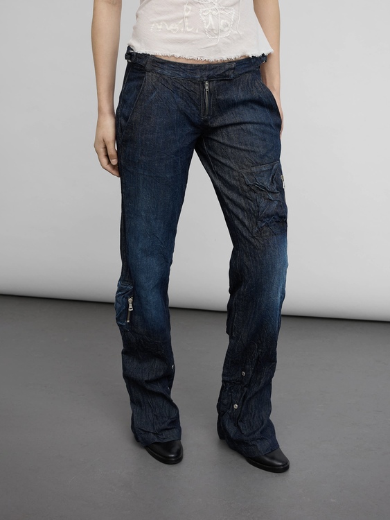 Miss Sixty Wrinkle Effect Jeans 
