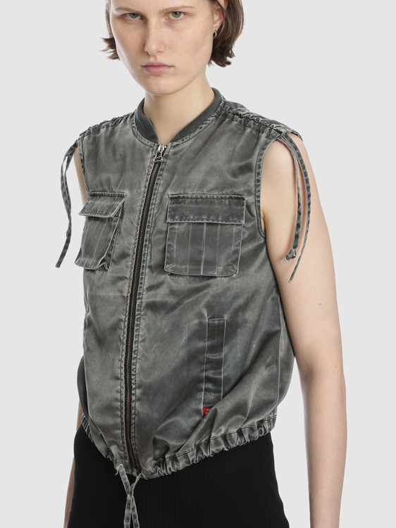 Miss Sixty Heavy Satin Vest 