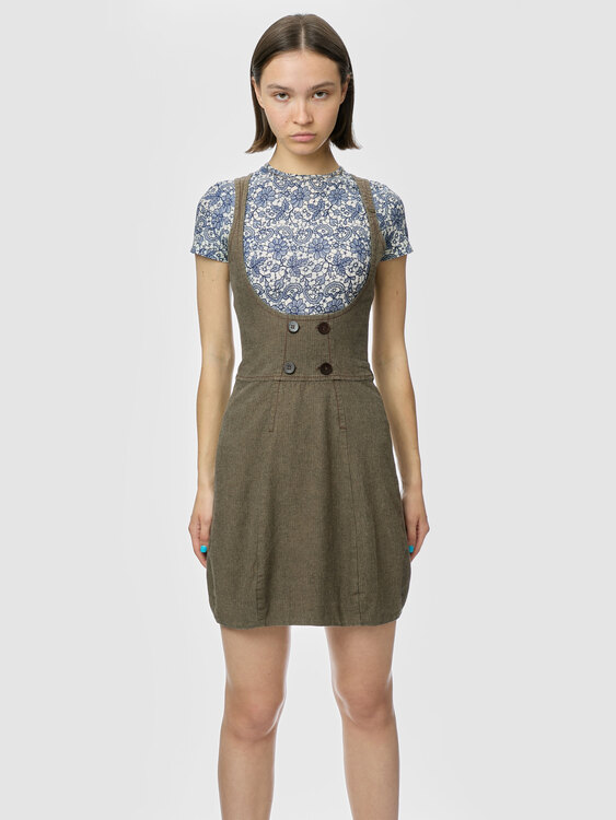 Miss Sixty Pinafore Dress 