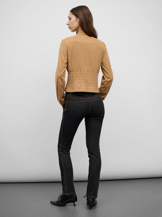 Plein Sud Faux Suede Jacket 