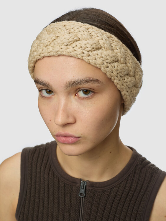 Prada Cable Knit Headband 