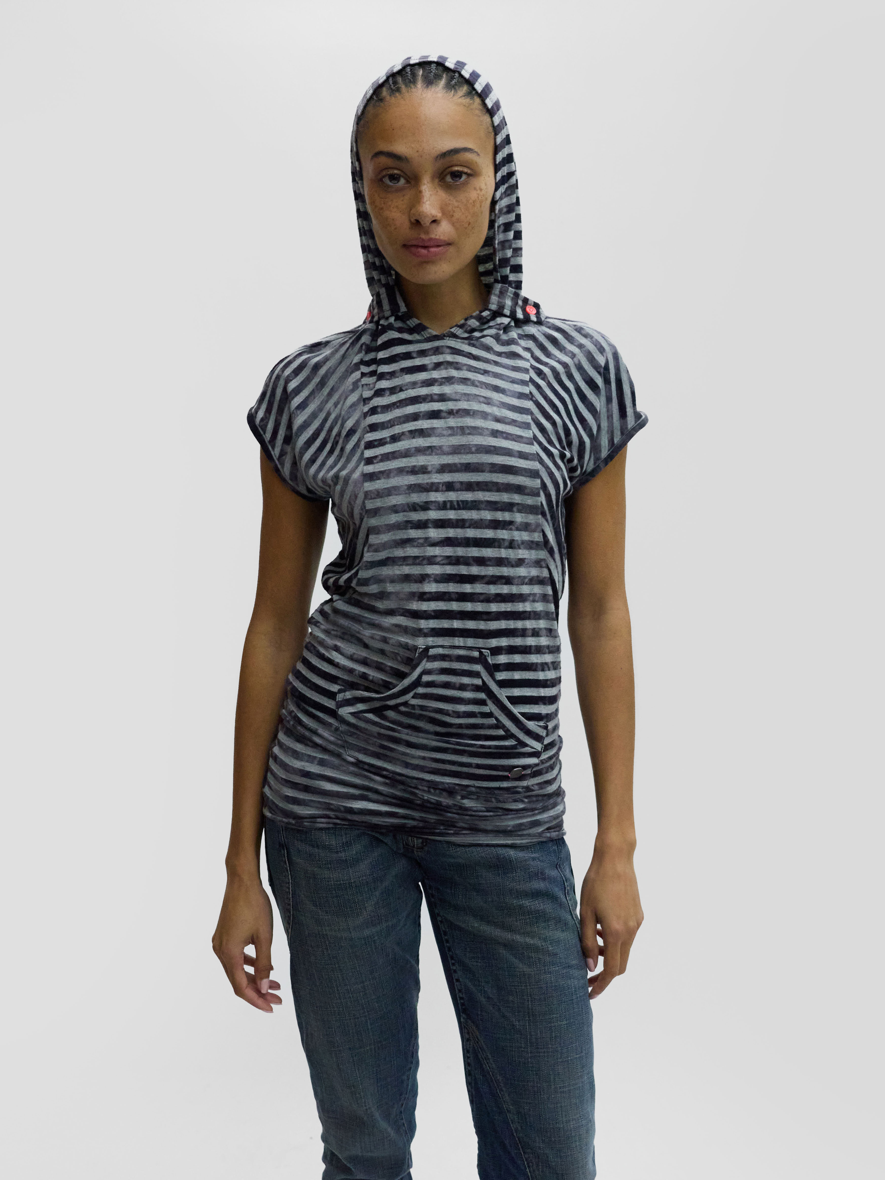 Diesel Striped Hoodie 