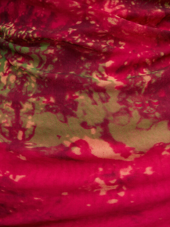 Plein Sud Mesh Mini Dress 