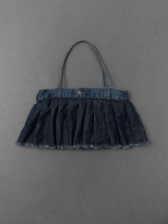 Michiko Koshino Denim Handbag 