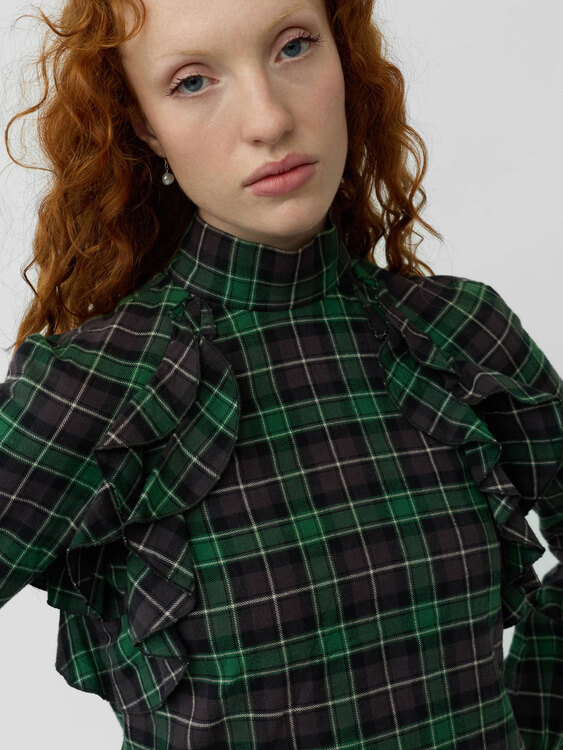 Dsquared2 Plaid Blouse 