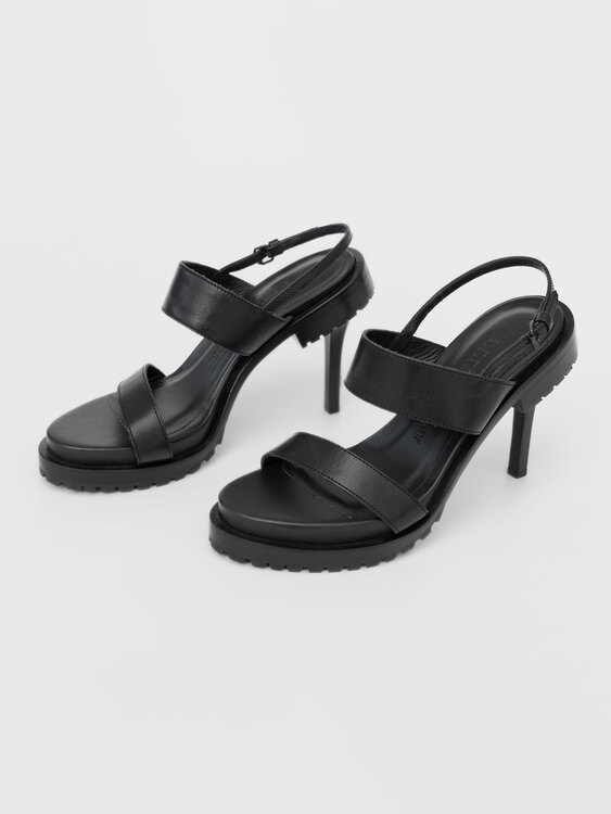 A.F. Vandevorst Stacked Heel Sandals 