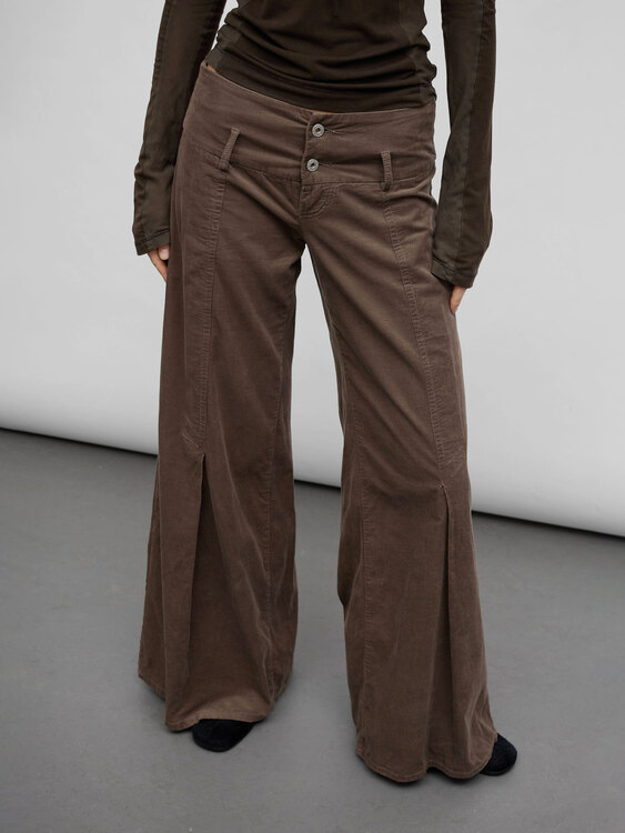 Michiko Koshino Corduroy Trousers 