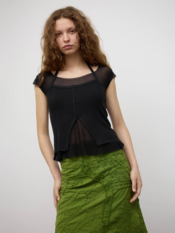 Gazebo Integrated Bustier Top 
