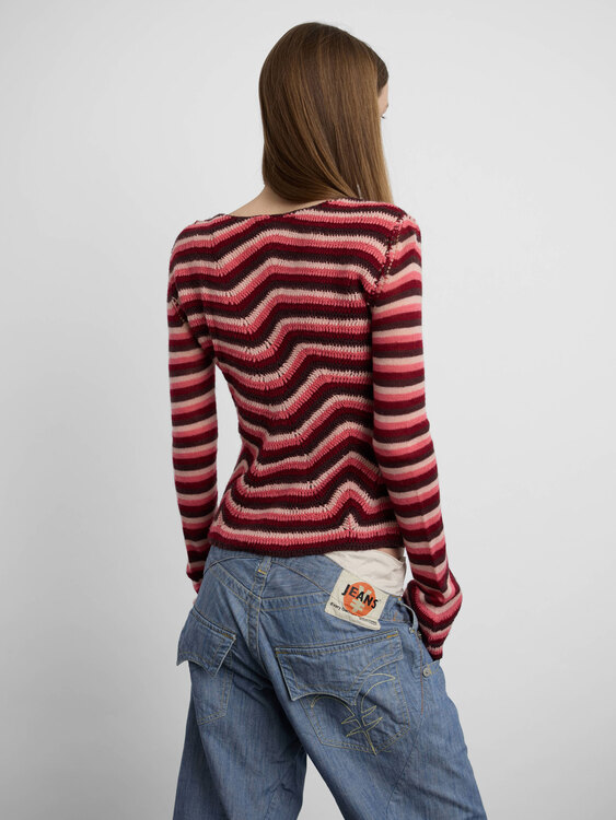 Michiko Koshino Crochet Jumper 