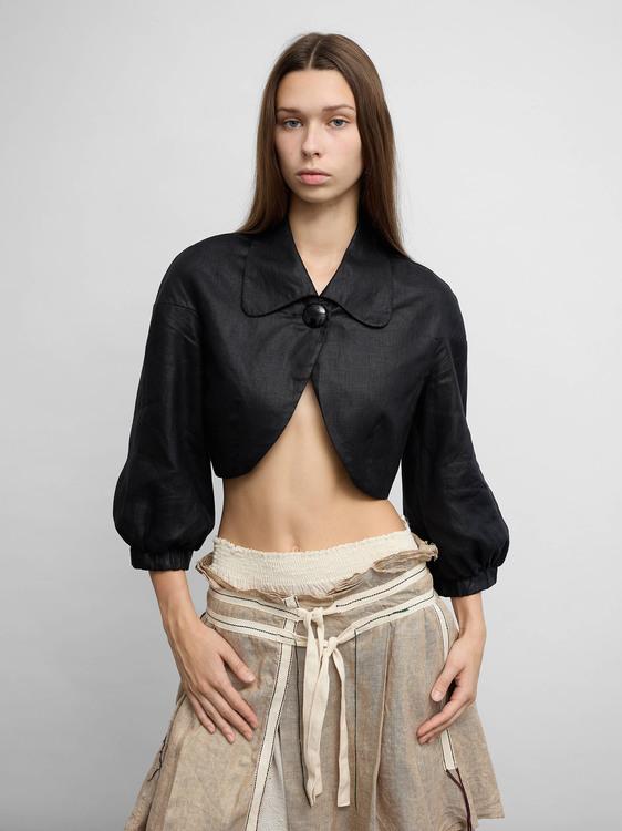 Morgan De Toi Cropped Blazer 