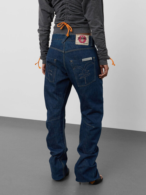Michiko Koshino Barrel Leg Jeans 