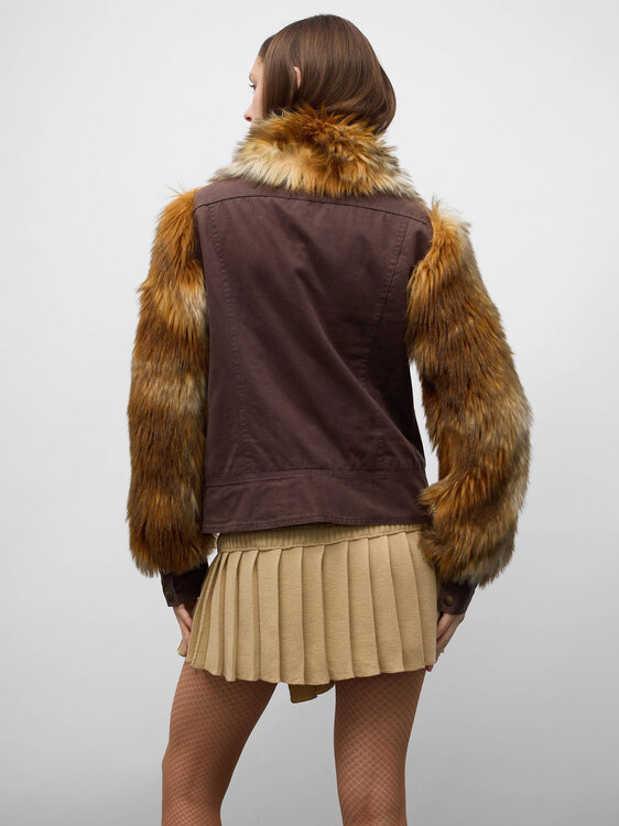 Nolita Faux Fur Jacket 