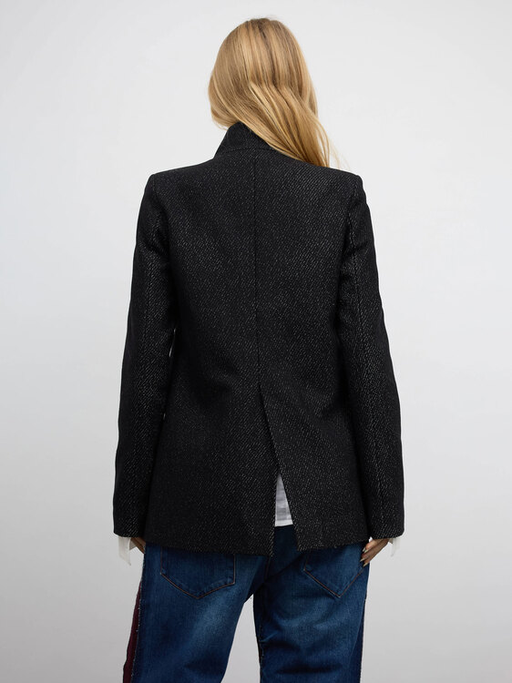 Cop Copine Asymmetrical Wool Coat 